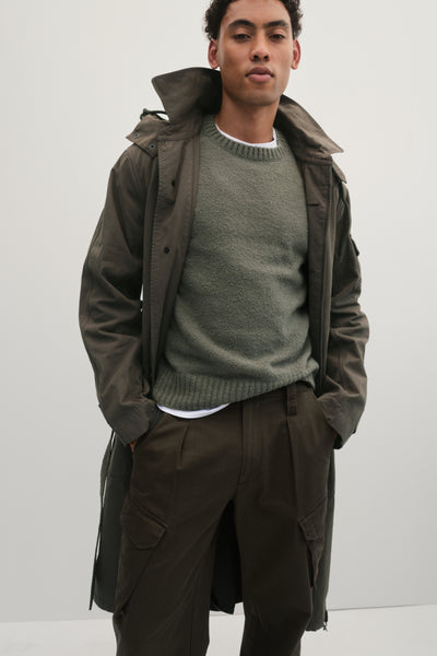 Men's Premium Cotton Canvas Trench Coat - The Dispatch - AYR