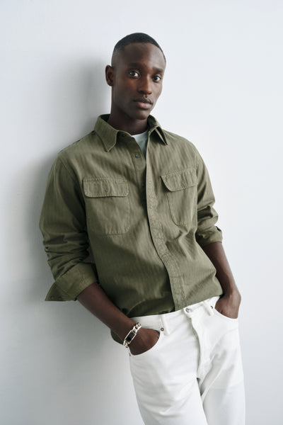 Long Sleeve Woven Shirt