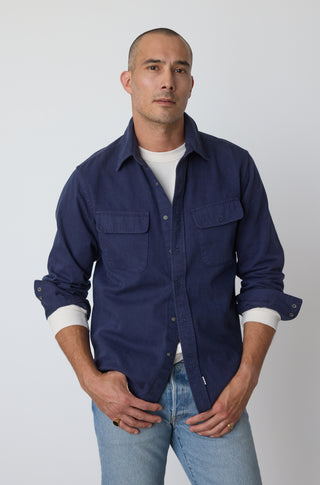 The Alpha – Vintage navy