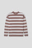 The Early Mornings Tee  – Shiitake Stripe