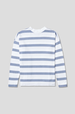 The Early Mornings Tee – Overcast stripe
