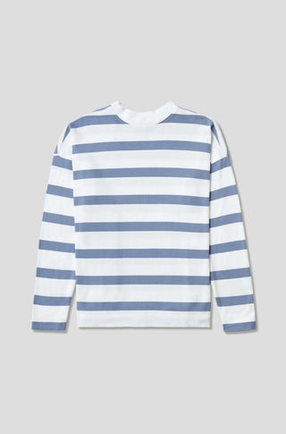 The Early Mornings Tee – Overcast stripe