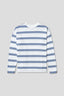 The Early Mornings Tee  – Overcast Stripe
