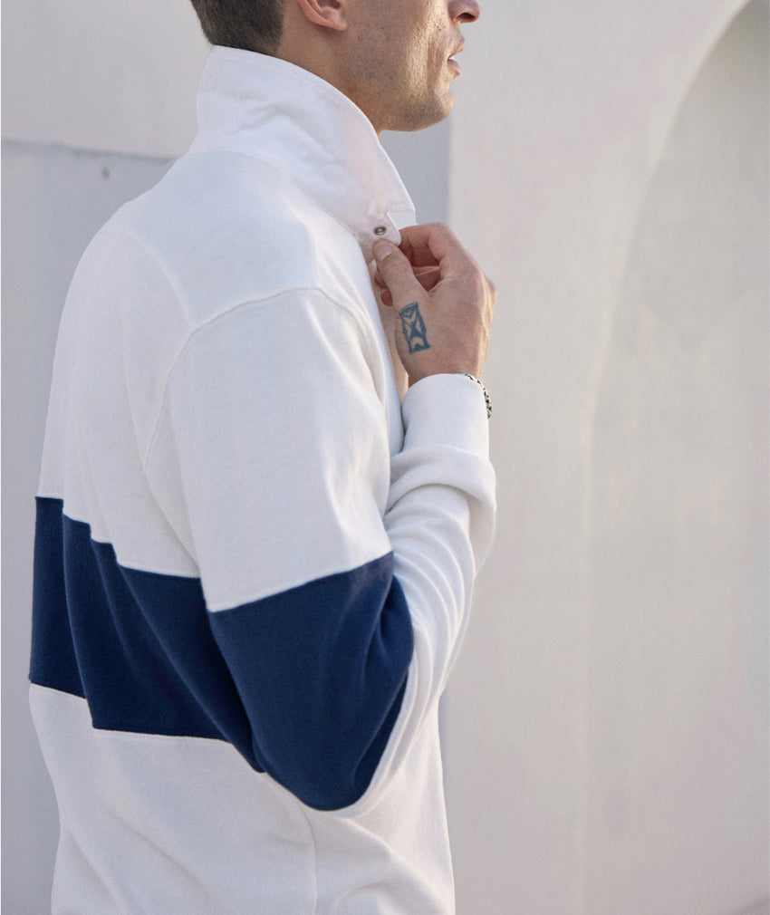 Long Sleeved Knit Rugby Shirt The Go Team AYR