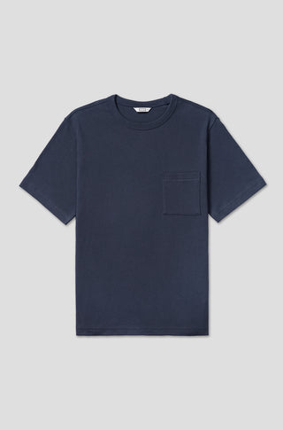 The Heavy Pocket T – Vintage navy