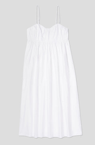 The Hello Lover – Embroidered white