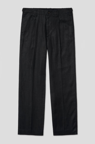 The Pal – Black linen