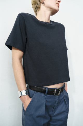 The Practice Tee in Dime Knit™ – Asphalt