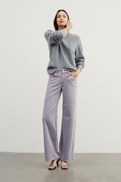 Premium Women's Wide Leg Corduroy Pants