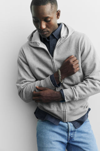 The BLT Zip – Heather gray