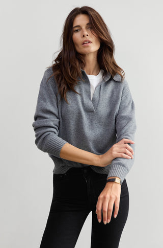 The Cashmere Polo – Smudge