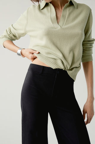 The Cashmere Polo – Iced matcha