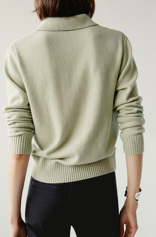 The Cashmere Polo – Iced matcha