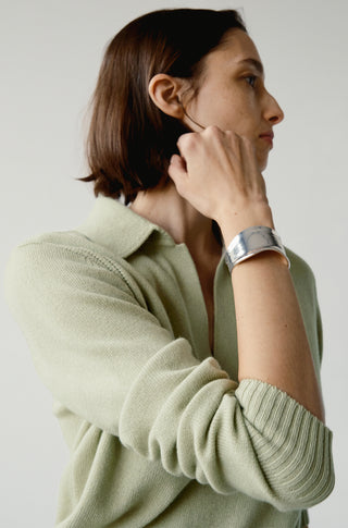 The Cashmere Polo – Iced matcha