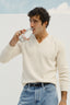 The Collegiate  – Ivory Cashmere