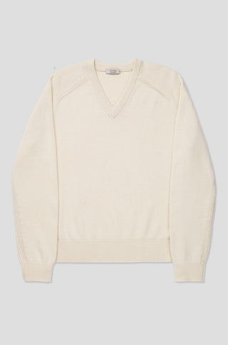 The Collegiate – Ivory cashmere
