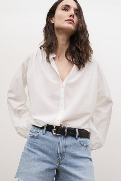 Premium Women's Silk Cotton Voile Long Sleeve Top