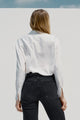 The Deep End – Soft white heavy silk