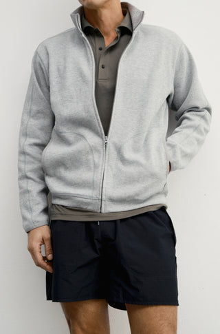 The District – Heather gray sport rib