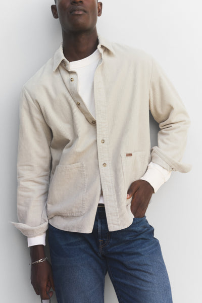 Long Sleeve 100% Cotton Shirt Jacket from AYR - $195