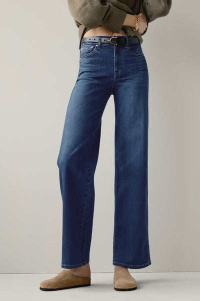Premium Modern Flare Leg Stretch Jean
