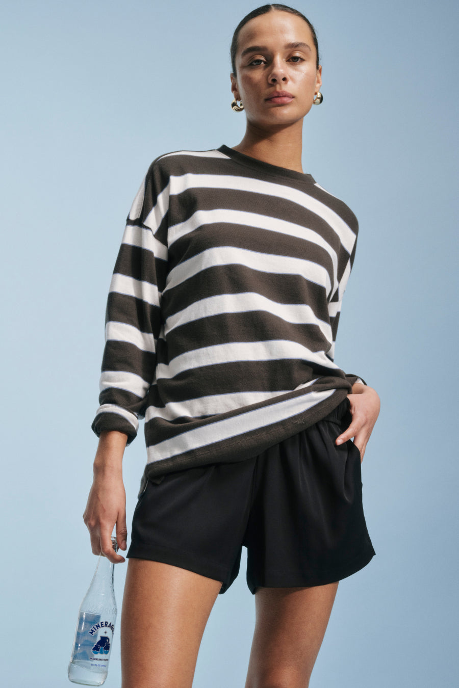 yu☆ armillary morning cut long tee 1 Armillary. morning cut long tee black 【公式通販】