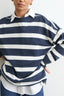 The Early Mornings Tee  – Baltic Stripe