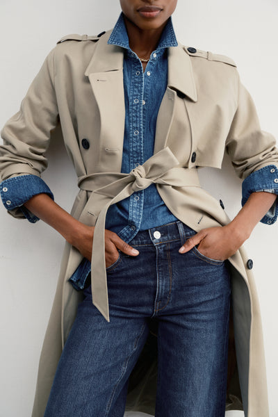 Premium Water Resistant Trench Coat