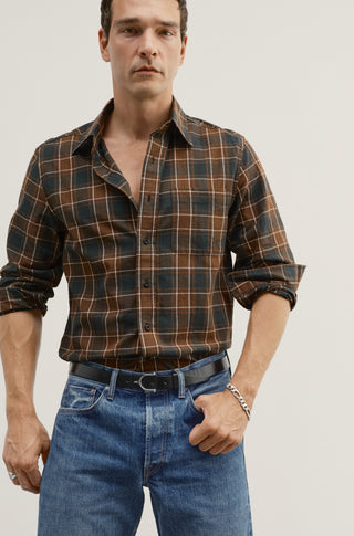 The Everyday – Black tan madras