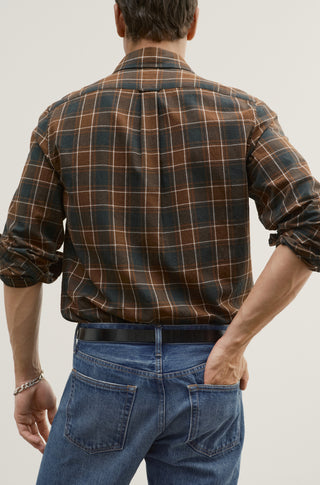 The Everyday – Black tan madras