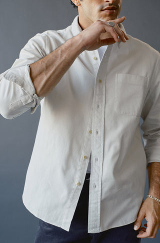 The Everyday – Limestone brushed twill