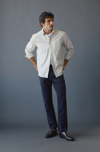 The Everyday – Limestone brushed twill