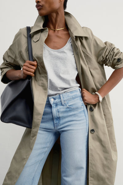 Water Repellent Trench Coat