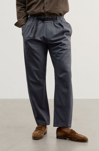The Ginza – Heather slate wool