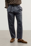 The Ginza  – Heather Slate Wool