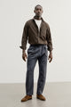 The Ginza – Heather slate wool