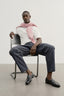 The Ginza  – Heather Slate Wool