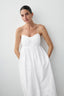 The Hello Lover  – Embroidered White