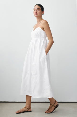 The Hello Lover – Embroidered white