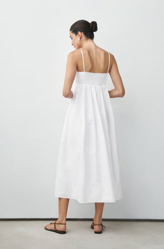 The Hello Lover – Embroidered white