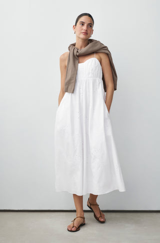 The Hello Lover – Embroidered white