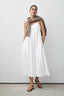 The Hello Lover  – Embroidered White