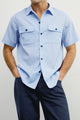 The Holiday in Cool Wool – Spring blue