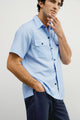 The Holiday in Cool Wool – Spring blue