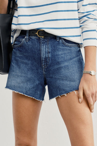 Premium Classic Denim Shorts from AYR - $225