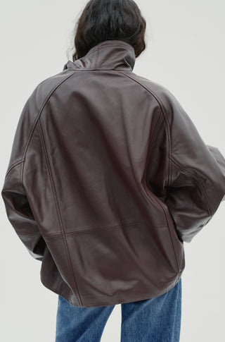 The Level – Oxblood leather