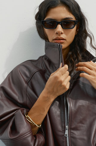 The Level – Oxblood leather