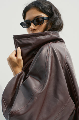 The Level – Oxblood leather