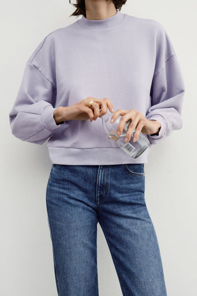 Premium French Terry Cropped Sweatshirt