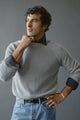 The Match – Heather gray travel cashmere